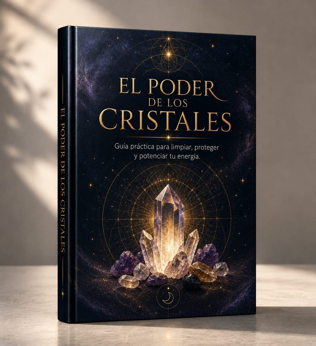 El Poder de los Cristales: Guía práctica para limpiar, proteger y potenciar tu energía.